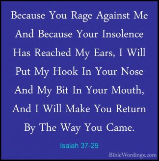 Isaiah 37 - Holy Bible English - BibleWordings.com