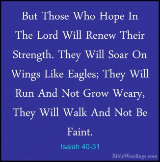 Isaiah 40 - Holy Bible English - BibleWordings.com