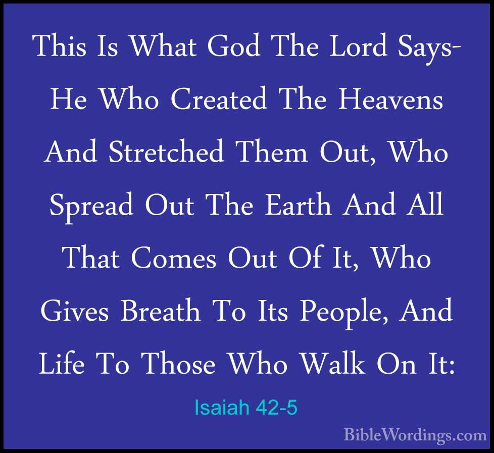 Isaiah 42 Holy Bible English BibleWordings