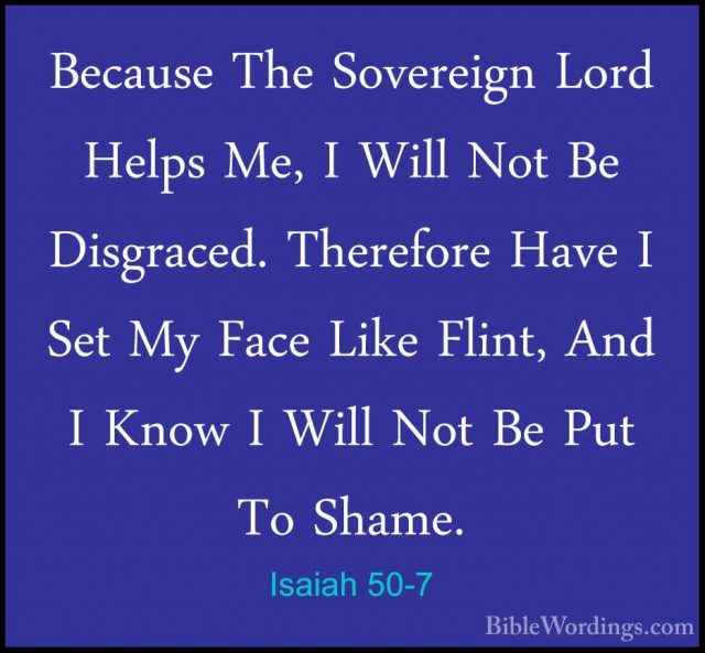 Isaiah 50 - Holy Bible English - BibleWordings.com