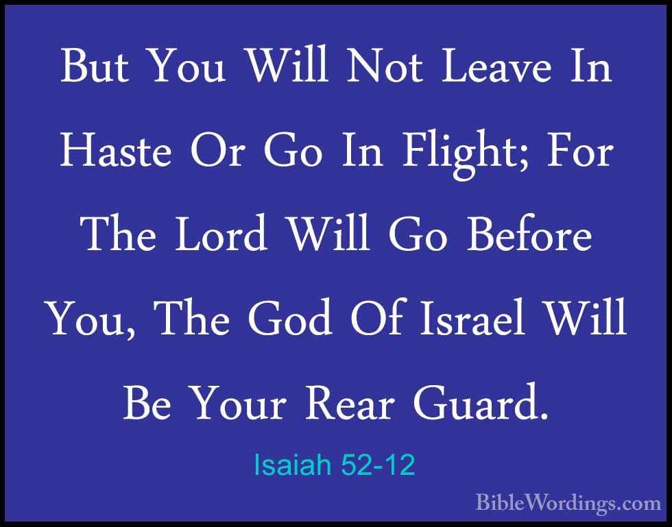 Isaiah 52 Holy Bible English BibleWordings