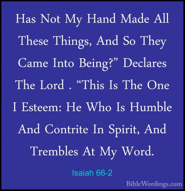 Isaiah 66 - Holy Bible English - BibleWordings.com