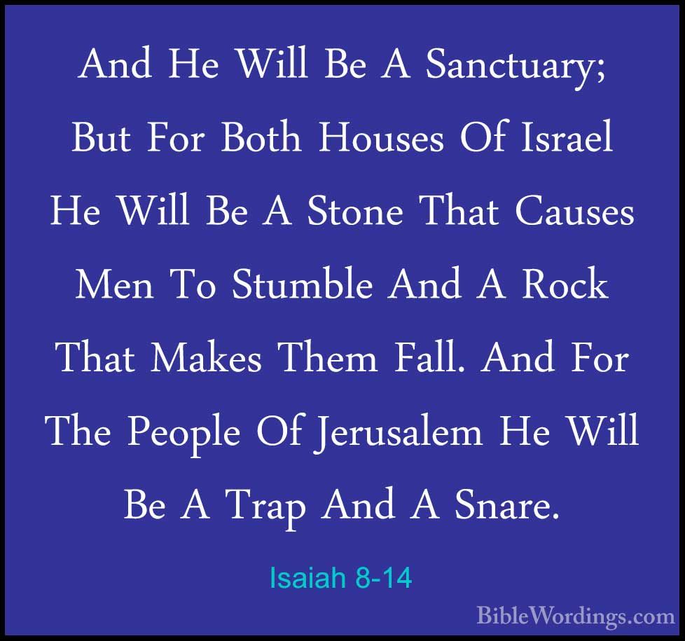 Isaiah 8 Holy Bible English Biblewordings Com