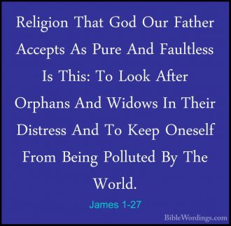 James 1 - Holy Bible English - BibleWordings.com