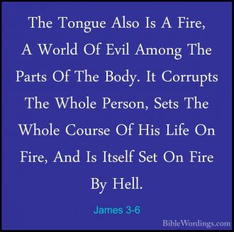 James 3 - Holy Bible English - BibleWordings.com