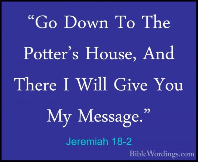 Jeremiah 18 - Holy Bible English - BibleWordings.com