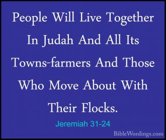 Jeremiah 31 - Holy Bible English - BibleWordings.com