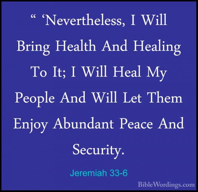 Jeremiah 33 - Holy Bible English - BibleWordings.com