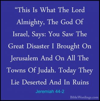 Jeremiah 44 - Holy Bible English - BibleWordings.com