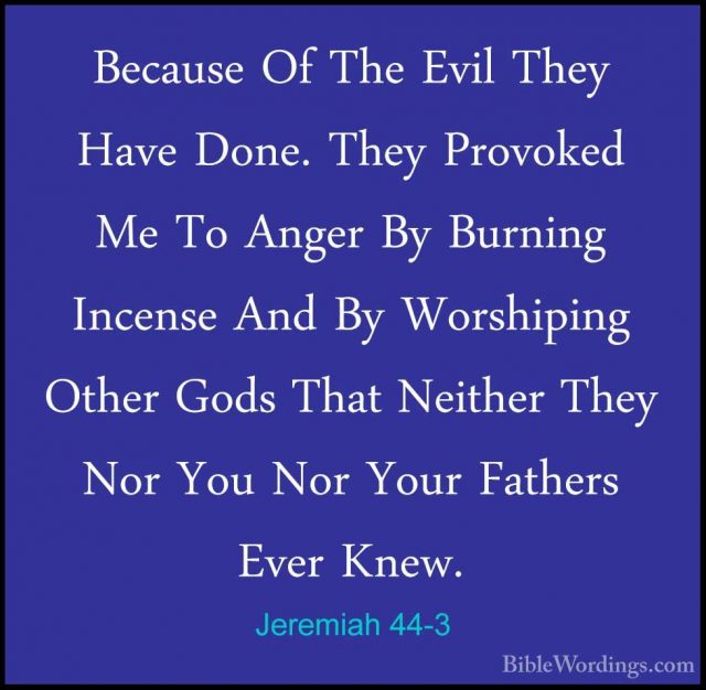 Jeremiah 44 - Holy Bible English - BibleWordings.com