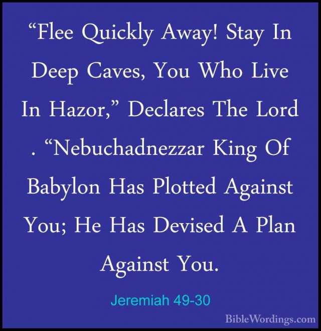 Jeremiah 49 - Holy Bible English - BibleWordings.com