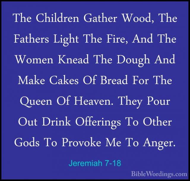 Jeremiah 7 - Holy Bible English - BibleWordings.com