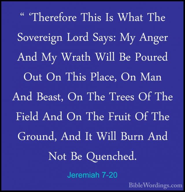 Jeremiah 7 - Holy Bible English - BibleWordings.com