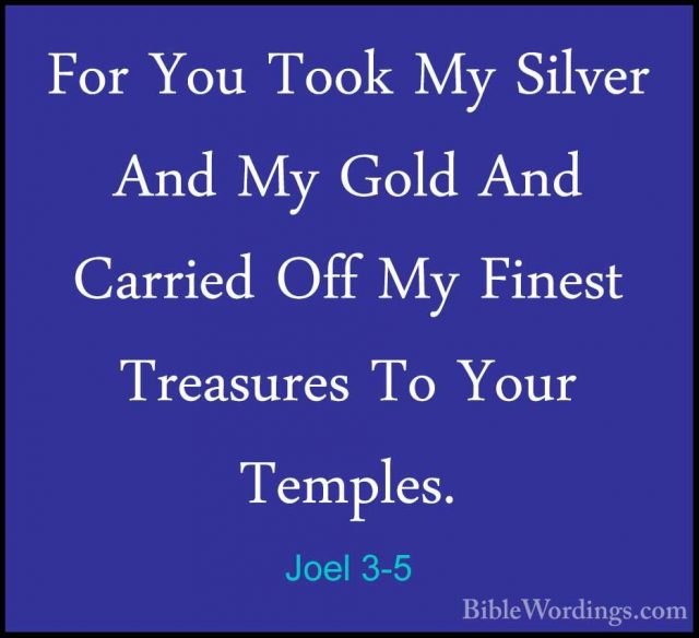 Joel 3 - Holy Bible English - BibleWordings.com