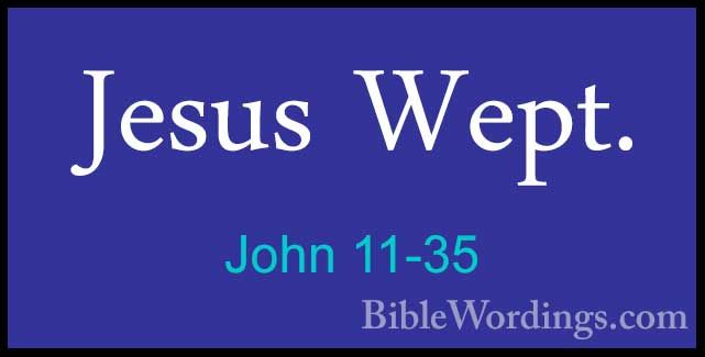 John 11 Holy Bible English Biblewordings Com