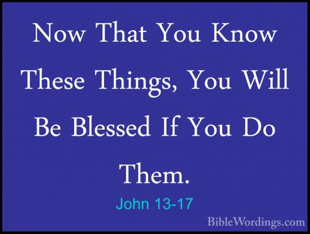 John 13 - Holy Bible English - BibleWordings.com