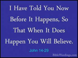 John 14 - Holy Bible English - BibleWordings.com