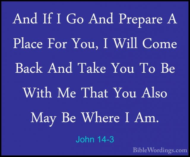 John 14 - Holy Bible English - BibleWordings.com