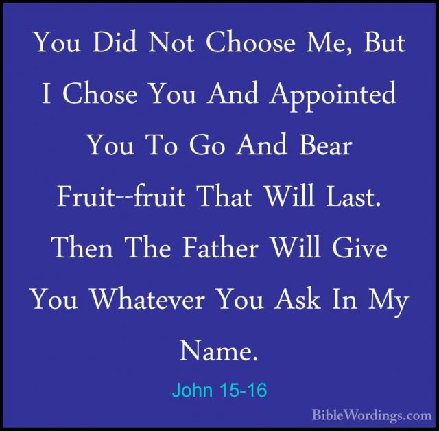 John 15 - Holy Bible English - BibleWordings.com