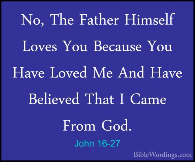 John 16 - Holy Bible English - BibleWordings.com