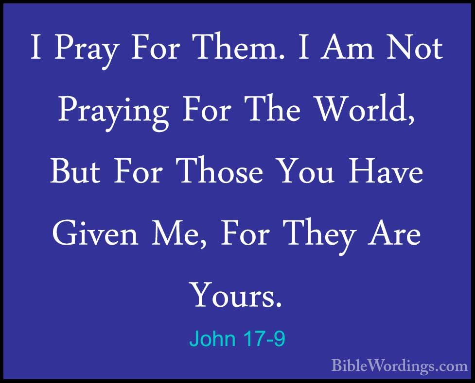 John 17 - Holy Bible English - BibleWordings.com