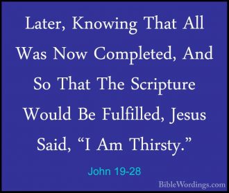 John 19 - Holy Bible English - BibleWordings.com