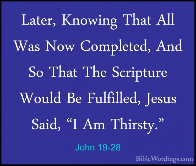 John 19 - Holy Bible English - Biblewordings.com