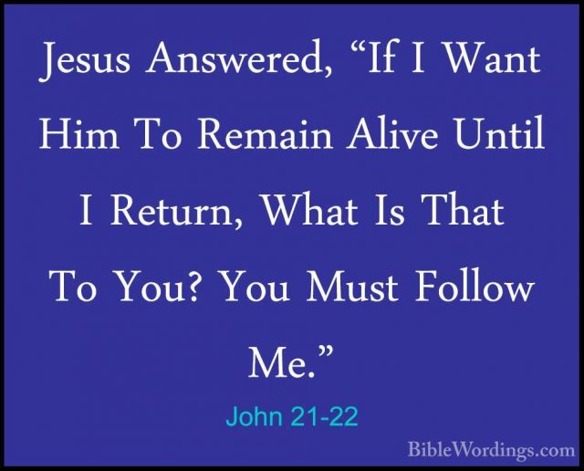 John 21 - Holy Bible English - BibleWordings.com