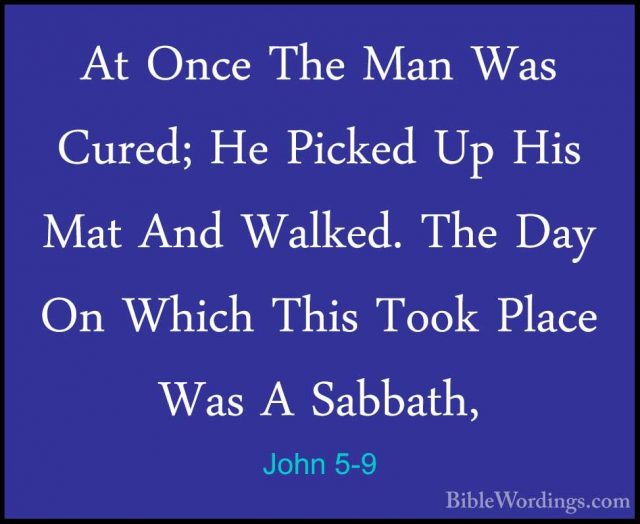 John 5 Holy Bible English