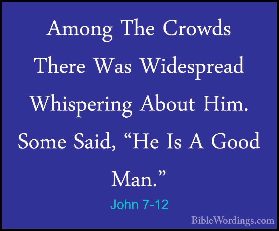 John 7 - Holy Bible English - BibleWordings.com
