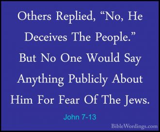 John 7 - Holy Bible English - BibleWordings.com