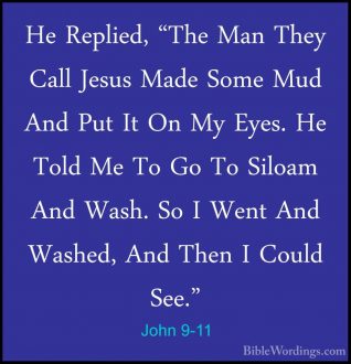 John 9 - Holy Bible English - BibleWordings.com