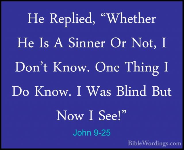 John 9 - Holy Bible English - BibleWordings.com