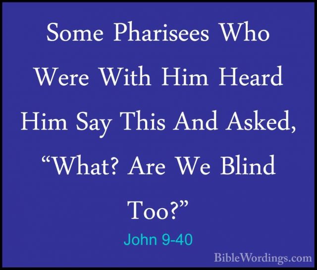 John 9 - Holy Bible English - BibleWordings.com