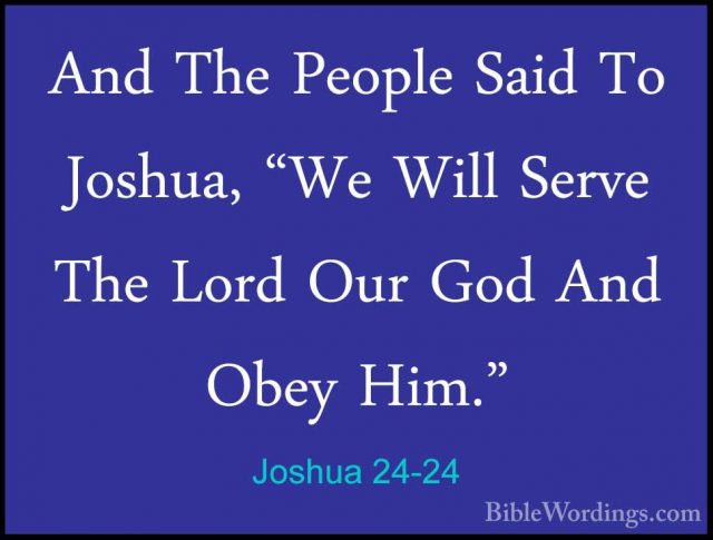 Joshua 24 - Holy Bible English - BibleWordings.com