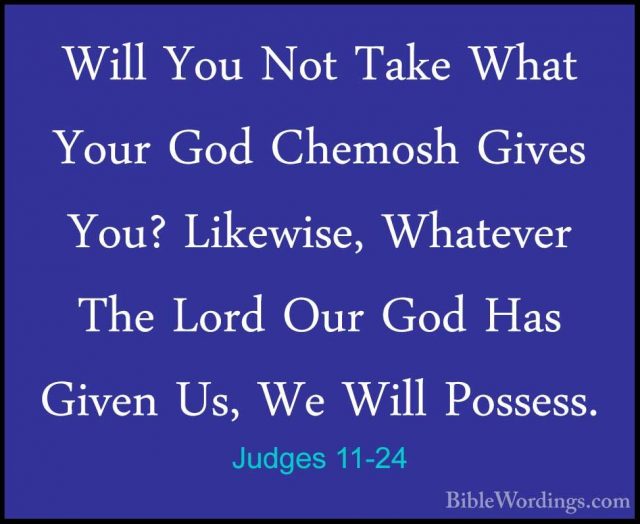 Judges 11 - Holy Bible English - BibleWordings.com