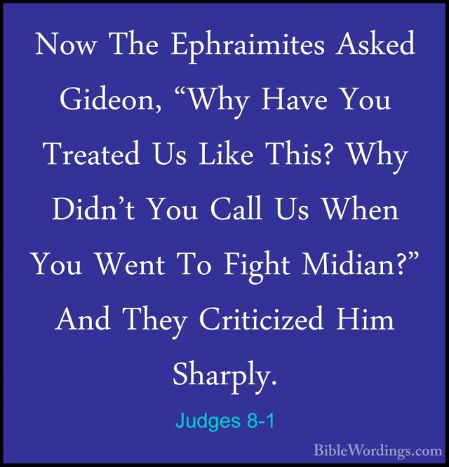 Judges 8 - Holy Bible English - BibleWordings.com