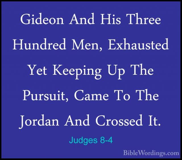 Judges 8 - Holy Bible English - BibleWordings.com