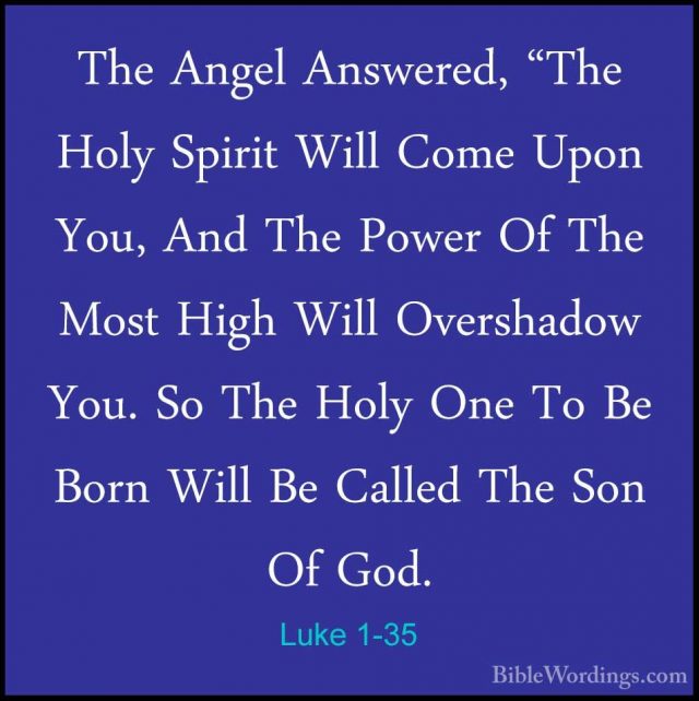 Luke 1 - Holy Bible English - BibleWordings.com