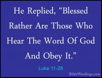 Luke 11 - Holy Bible English - BibleWordings.com