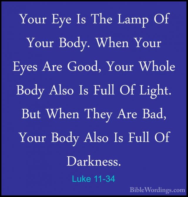 Luke 11 - Holy Bible English - Biblewordings.com