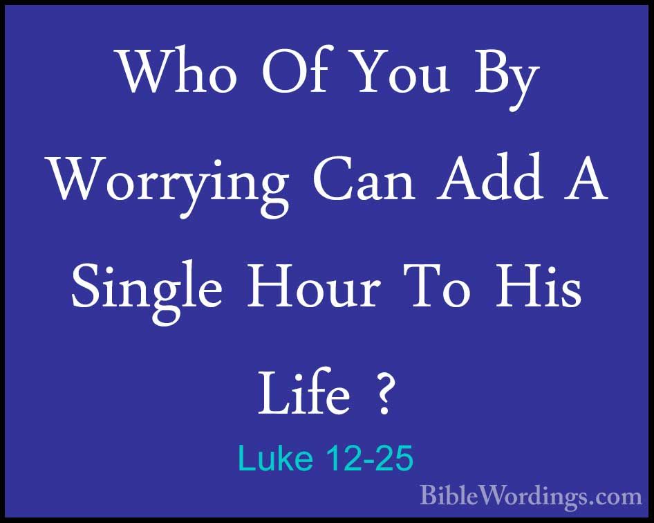 Luke 12 - Holy Bible English - BibleWordings.com