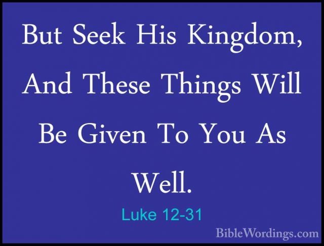 Luke 12 - Holy Bible English - BibleWordings.com