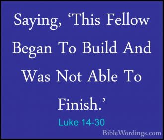 Luke 14 - Holy Bible English - BibleWordings.com