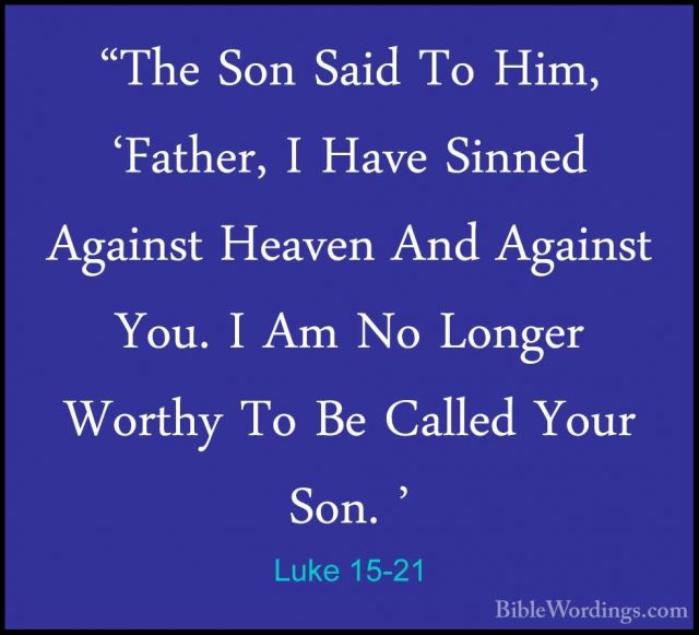 Luke 15 - Holy Bible English - BibleWordings.com