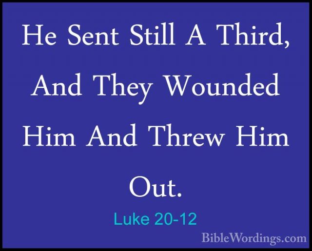 Luke 20 - Holy Bible English - BibleWordings.com