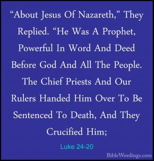 Luke 24 - Holy Bible English - BibleWordings.com