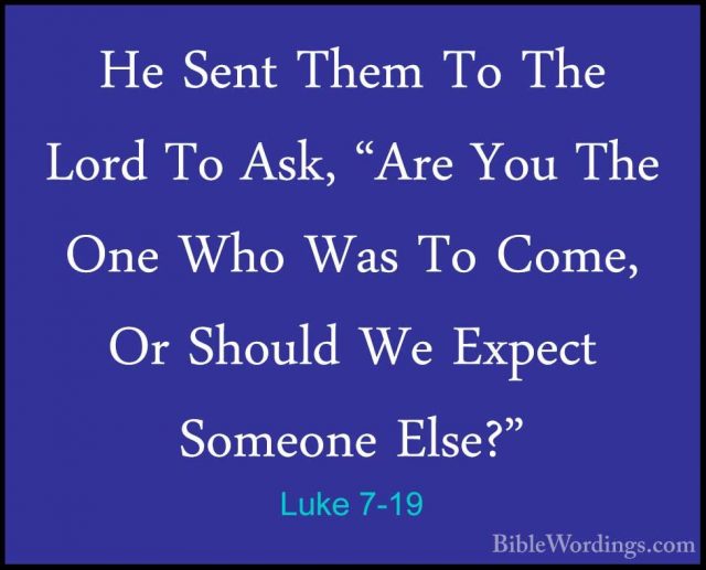 Luke 7 - Holy Bible English - BibleWordings.com