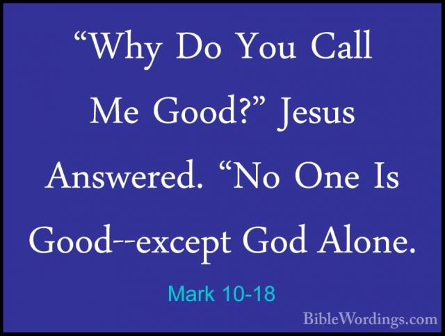 Mark 10 - Holy Bible English - BibleWordings.com