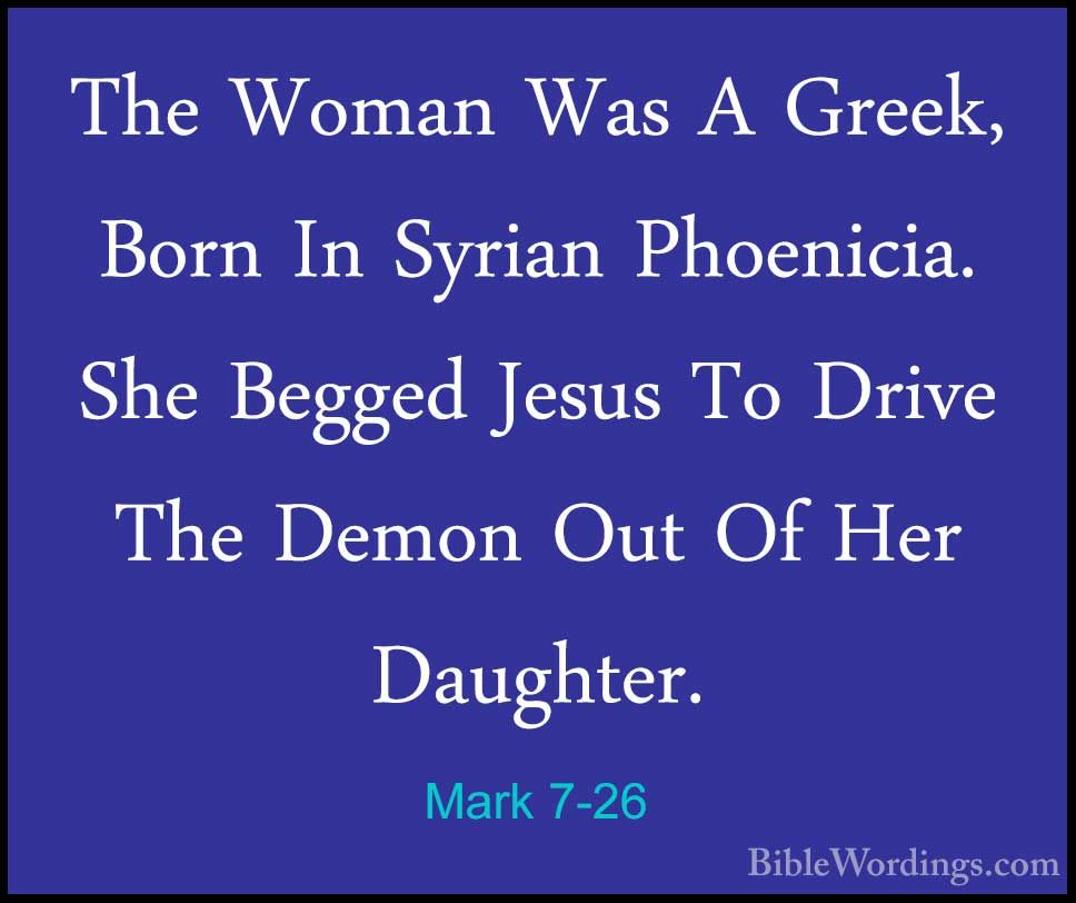 Mark 7 Holy Bible English Biblewordings Com